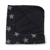 NUNUNU Black Star Blanket