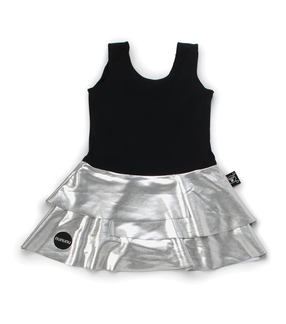 NUNUNU Black/Silver Skirtini