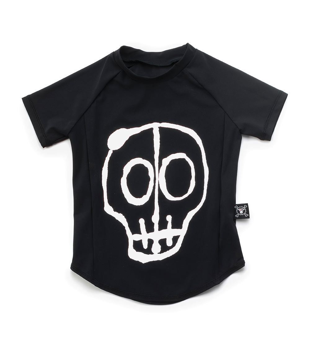 NUNUNU Skull Mask Rashguard