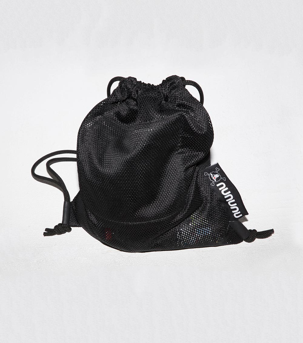 NUNUNU Black Beach Bag