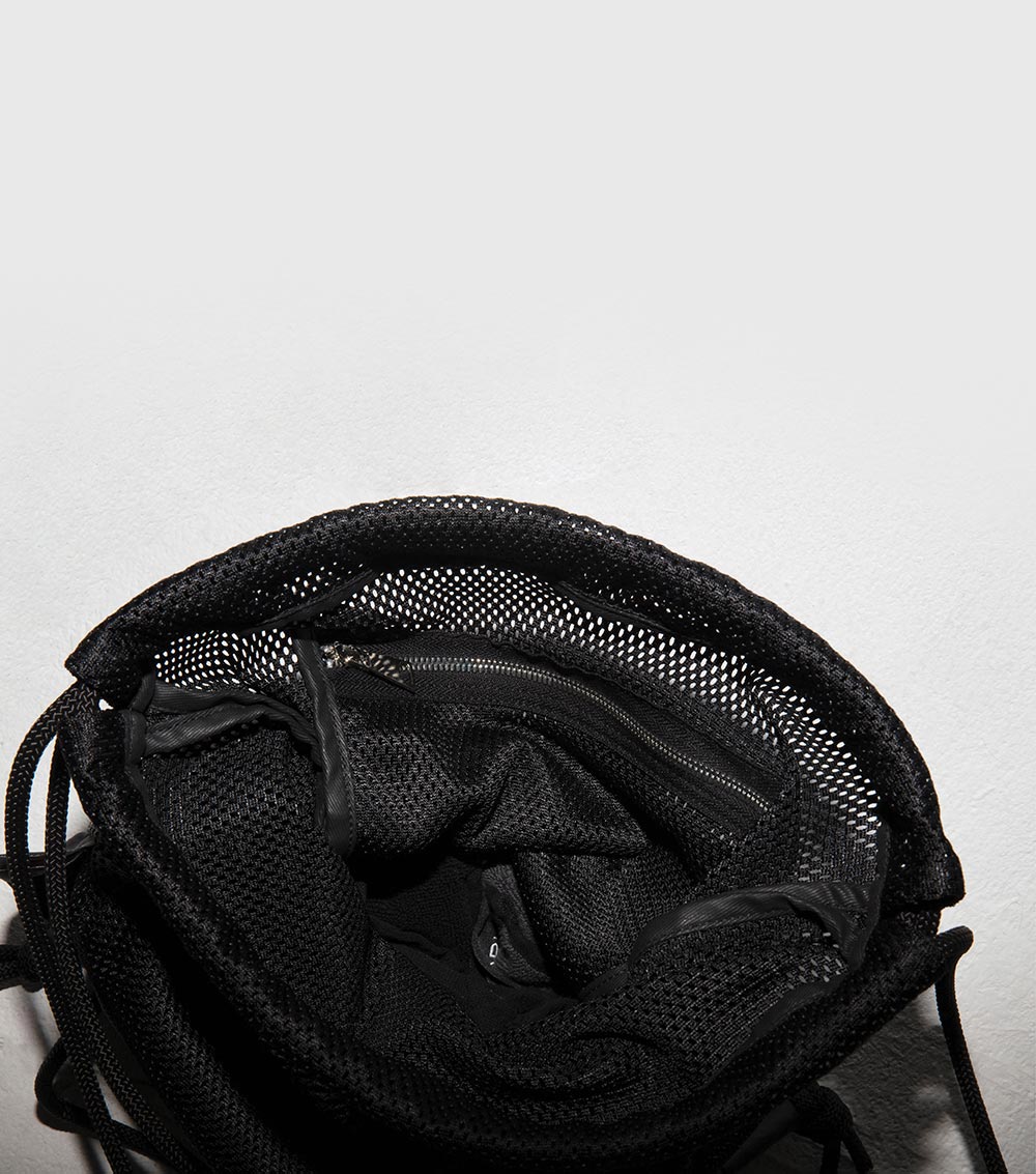 NUNUNU Black Beach Bag
