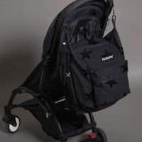 NUNUNU Black Diaper Bag