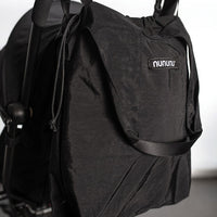 NUNUNU Black Stroller Tote Sack