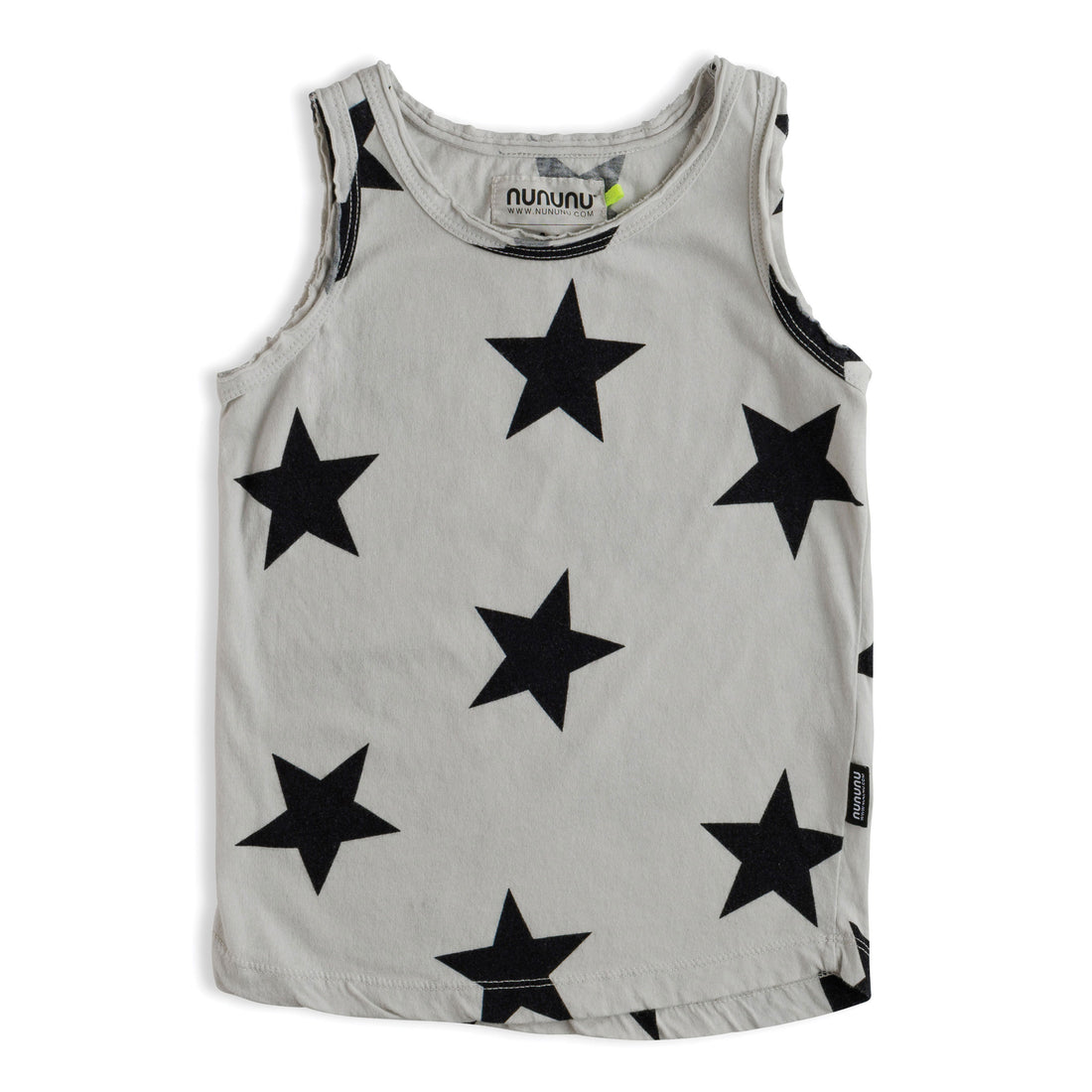 NUNUNU Ice Grey Star Tank Top