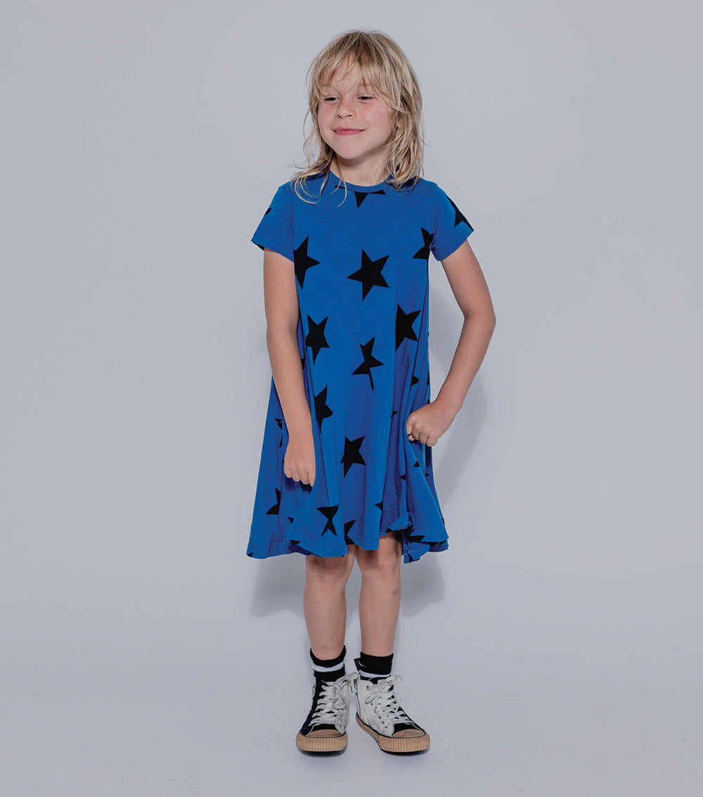 NUNUNU Blue Star 360 Dress