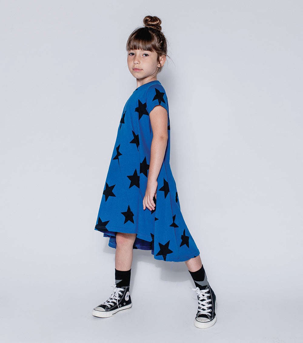 NUNUNU Blue Star 360 Dress