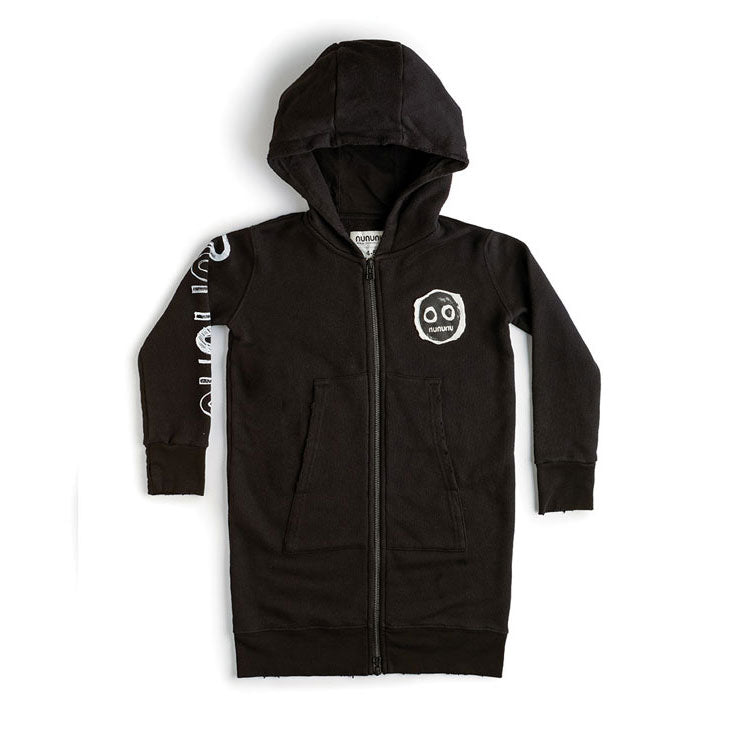 Nununu Black Womens Mega Zip Hoodie
