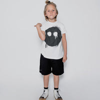 NUNUNU White Melting Mask T-Shirt