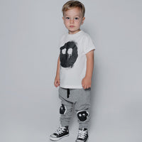NUNUNU White Melting Mask T-Shirt