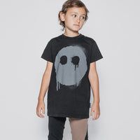 NUNUNU Black Melting Mask T-Shirt