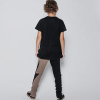 NUNUNU Black Melting Mask T-Shirt
