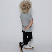 NUNUNU Heather Grey Melting Mask T-Shirt