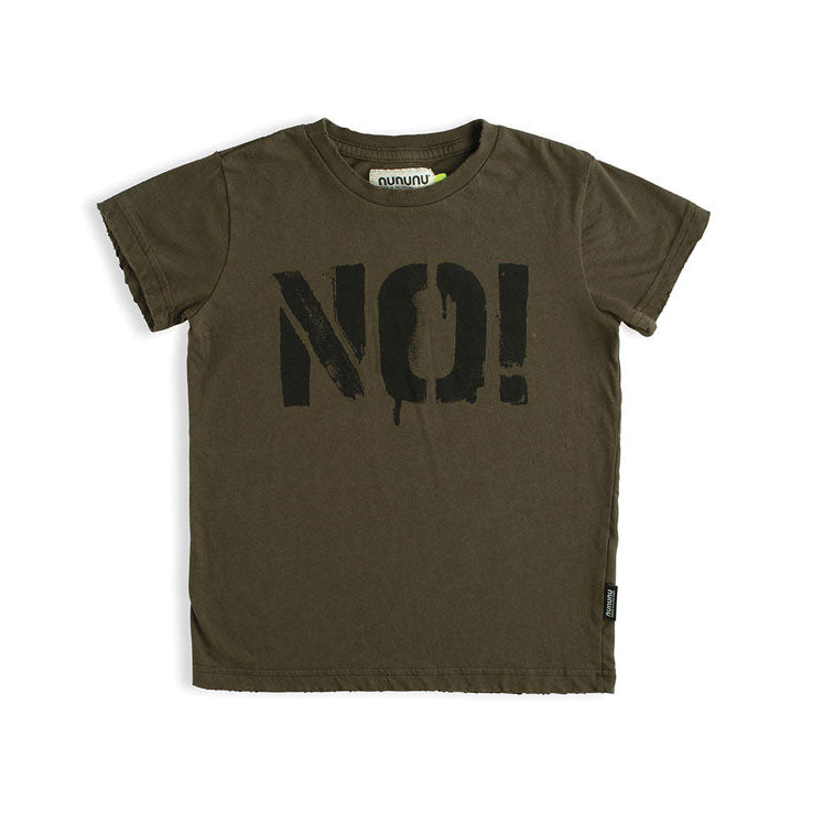 NUNUNU Olive No! T-Shirt