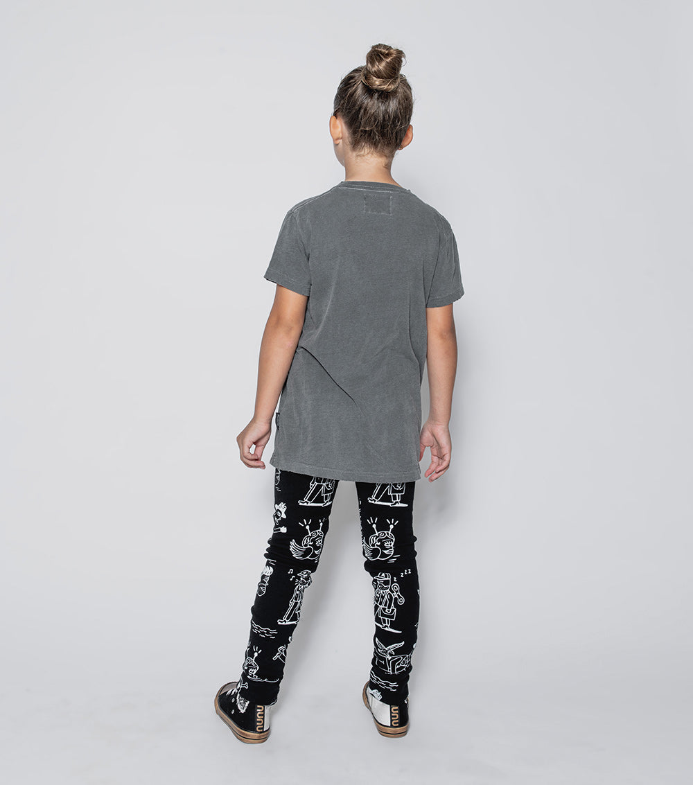 NUNUNU Vintage Grey No! T-Shirt