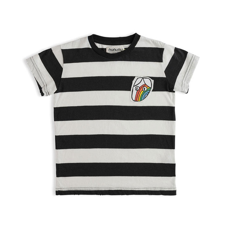 NUNUNU Stripes Stripey T-Shirt