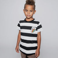 NUNUNU Stripes Stripey T-Shirt