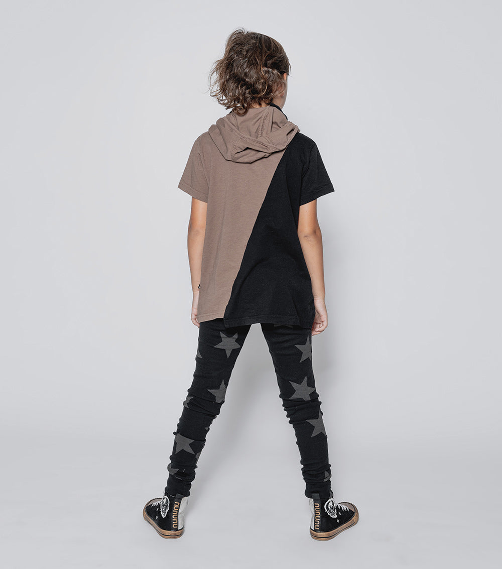 NUNUNU Black/E Brown Rainbow Dude Ninja T-Shirt