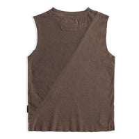 NUNUNU Earth Brown Cf Sleeveless Shirt