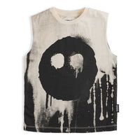 NUNUNU Natural Melting Mask Sleeveless Shirt
