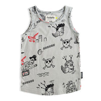 NUNUNU Ice Grey En Route Tanktop