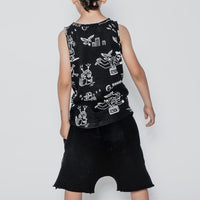 NUNUNU Black En Route Tanktop
