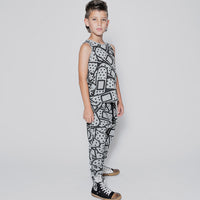 NUNUNU Heather Grey Bandaid Tank Top