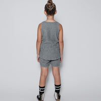 NUNUNU Dusty Hthr Grey Gym Set
