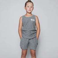 NUNUNU Dusty Hthr Grey Gym Set