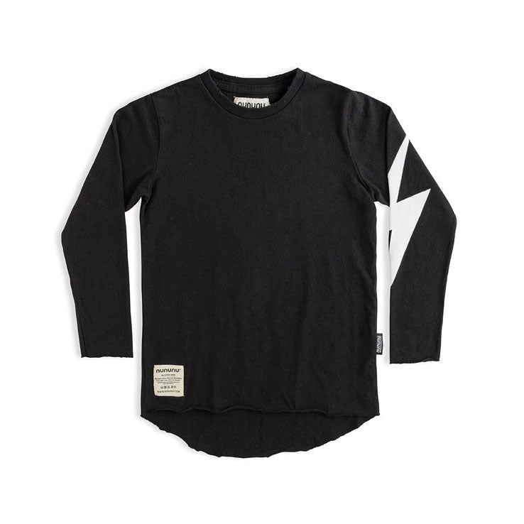 NUNUNU Black Bolt Shirt