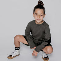 NUNUNU Olive Bolt Shirt