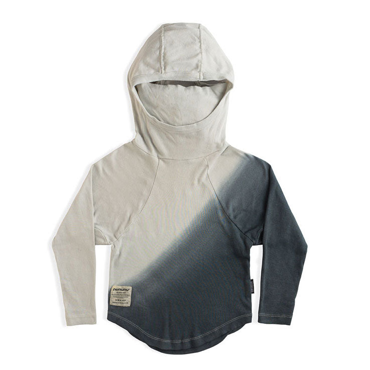 NUNUNU Icegrey/Dyegrey Gradient Ninja Shirt