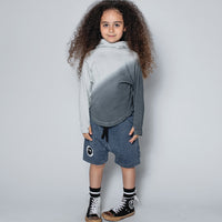 NUNUNU Icegrey/Dyegrey Gradient Ninja Shirt
