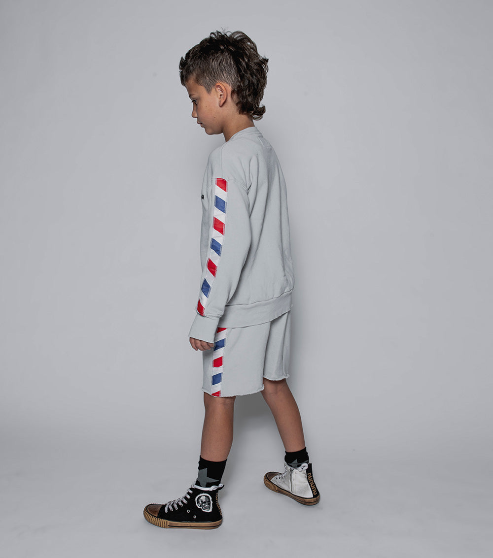 NUNUNU Ice Grey U Have Mail Sweatshirt