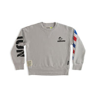 NUNUNU Ice Grey U Have Mail Sweatshirt