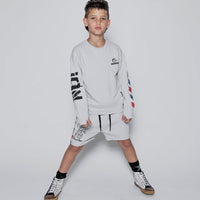 NUNUNU Ice Grey U Have Mail Sweatshirt