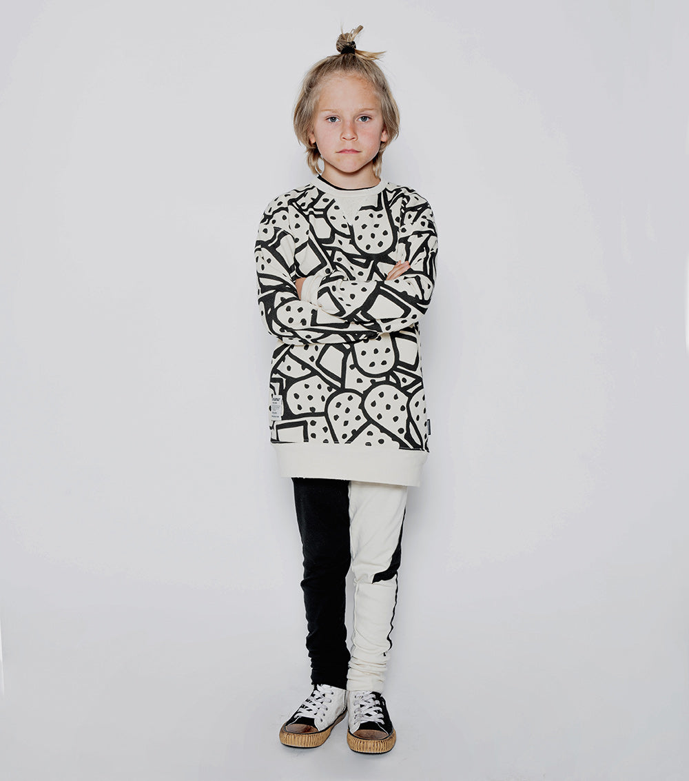 NUNUNU Natural Bandaid Sweatshirt