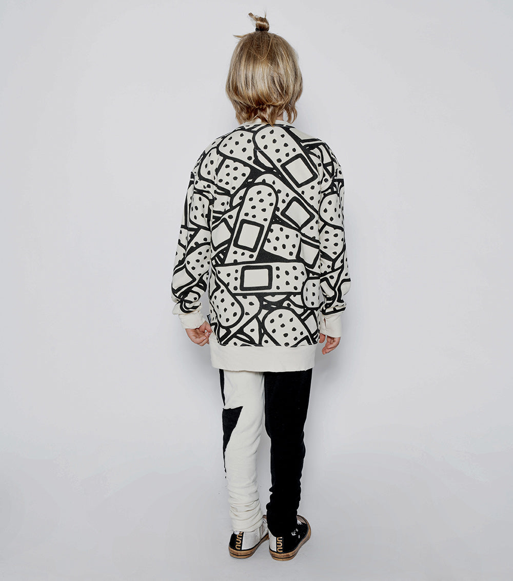 NUNUNU Natural Bandaid Sweatshirt