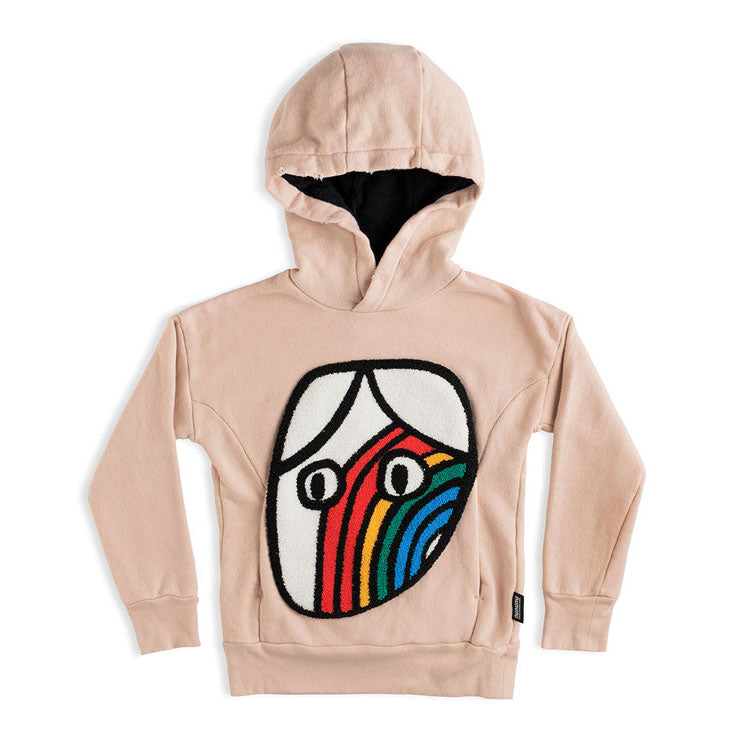 NUNUNU Nude Rainbow Dude Patch Hoodie
