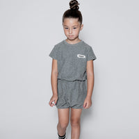 NUNUNU Dusty Hthr Grey Cuddle Yoga Overall
