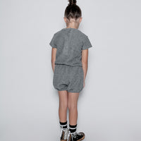 NUNUNU Dusty Hthr Grey Cuddle Yoga Overall