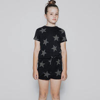 NUNUNU Black Star Yoga Overall
