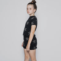 NUNUNU Black Star Yoga Overall