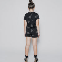 NUNUNU Black Star Yoga Overall