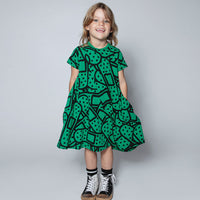 NUNUNU Moss Green 360 Bandaid Dress