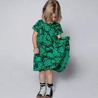 NUNUNU Moss Green 360 Bandaid Dress