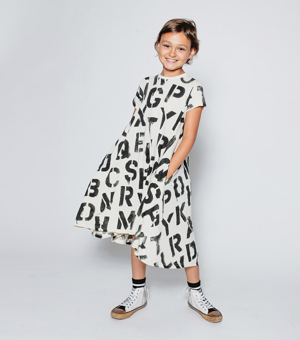 NUNUNU Natural 360 Abc Dress