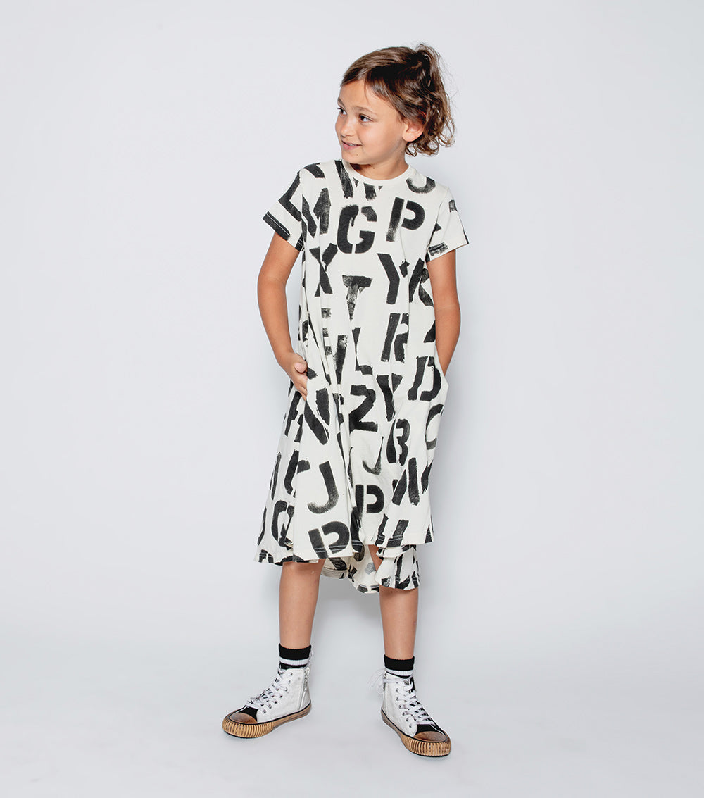 NUNUNU Natural 360 Abc Dress