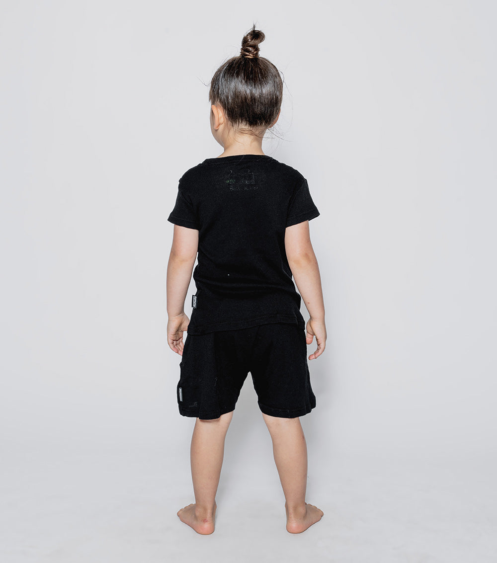 NUNUNU Black Star Patch Loungewear