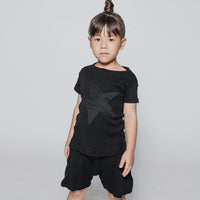 NUNUNU Black Star Patch Loungewear