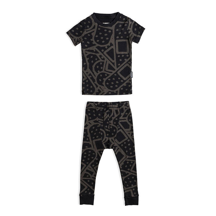 NUNUNU Black Bandaid Loungewear